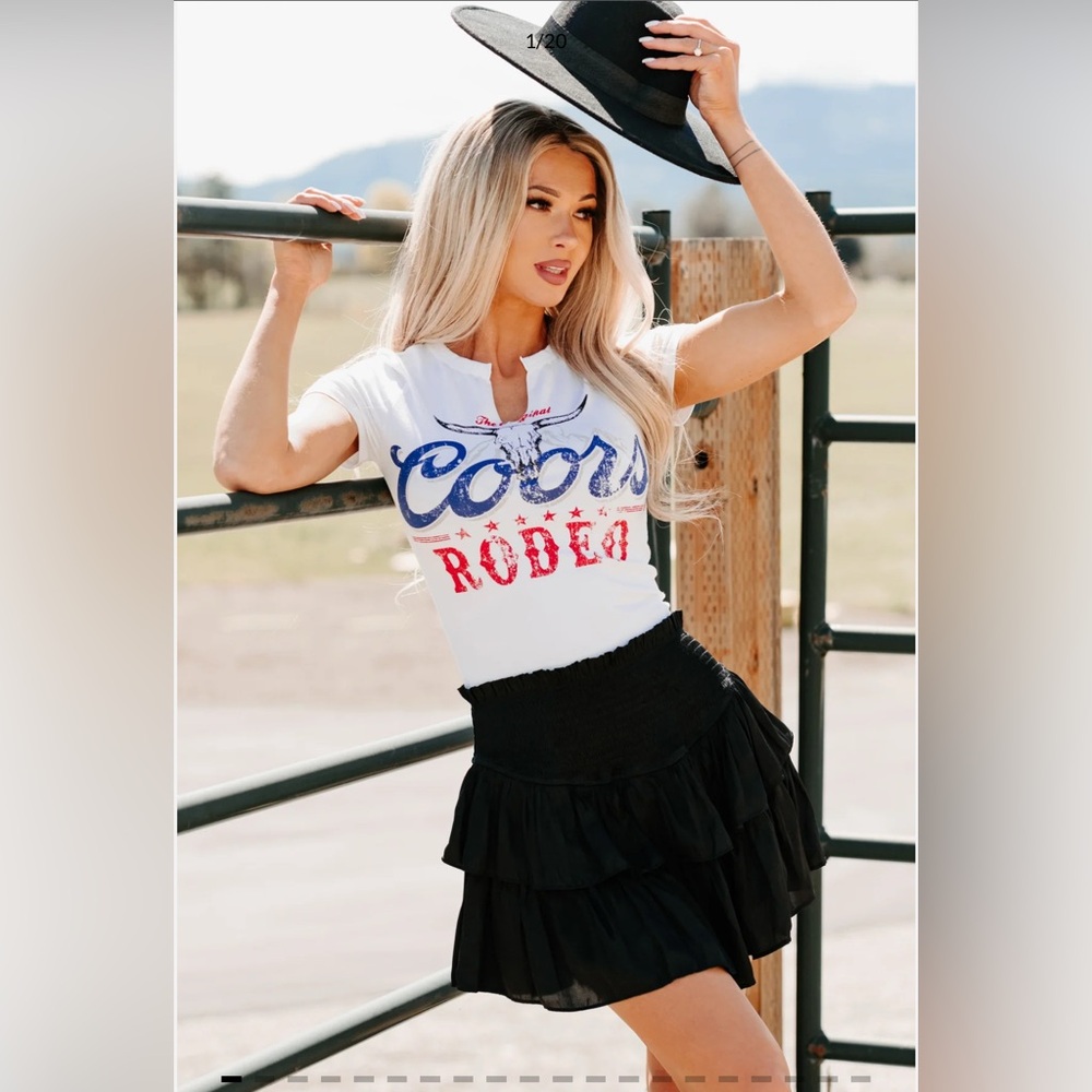 White Short Sleeve Tee